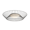 CEILING 3L GLASS STEEL BLACK (1546 Zambelis) - Zambelis