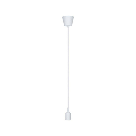 Neordic Ketil Lampa wisząca max. 1x20W E27Biały 230V silikon/Tworzywo sztuczne (PL50383) - PAULMANN