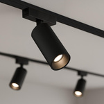 Reflektor na szynie, sterowany aplikacją Slim Magnetic Track Czarny Spot 9W LED Tuya CCT (ML2203) - Milagro