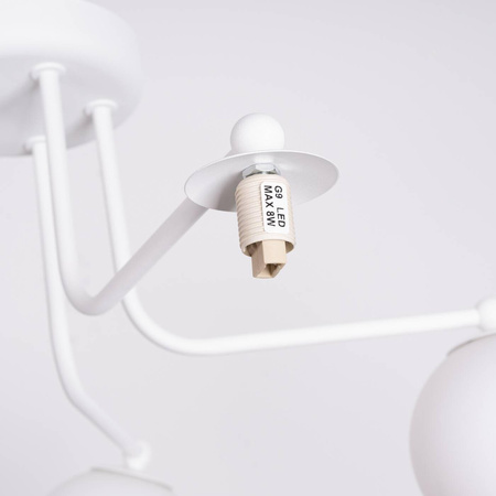 Żyrandol ASTRAL 5 biały (SL.1660) - Sollux Lighting