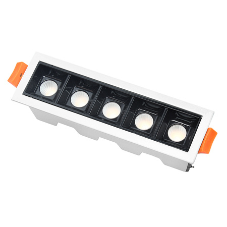 Lampa liniowa Led podtynkowa 10W 3000K biała JDL-5T - DomenoLED