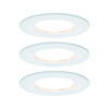 Oprawa wbudowana Nova Coin LED 3-st ściemnianie 3x6,5W 2700K 230V Biały Mat/Aluminium (PL93496) - PAULMANN