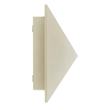 Lampa ścienna PONTIO Nordlux GU10 25W Aluminium Beżowy