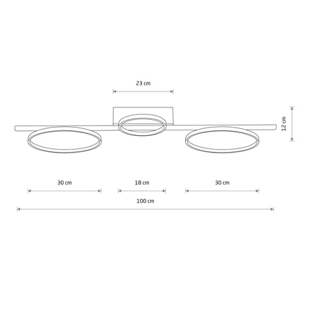 Lampa sufitowa CIRCOLO LED 4000k (10866) - Nowodvorski