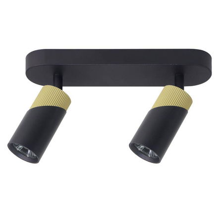 NEO BLACK GOLD SPOT 2xGU10 (ML0281) - Milagro