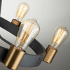 Lampa wisząca/ Półplafon Silas - 6 źródeł światła (QN-SILAS-6P-DZ) - Quintiesse