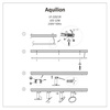 Reflektor AQUILION 1F czarny (LP-220/1R BK) - Light Prestige