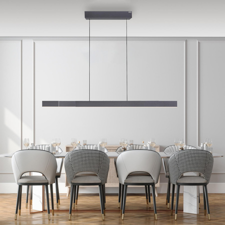 Lampa z płynną regulacją wysokości i szerokości PURE-MOTO-RISE CZARNY PERŁOWY (2545-18) - Paul Neuhaus