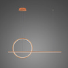 Lampa wisząca Linea 100 No.2 40cm 4k miedziana (LA087/PX100_40_4k_copper) - ALTAVOLA DESIGN