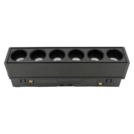 Lampa Liniowa Punktowa Stip 6W Magnet Line LED czarny  (TLV-10-06) - Yaskr