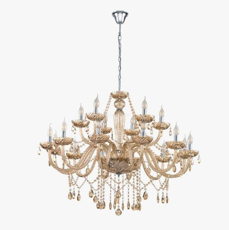 Lampa wisząca BASILANO koniakowa (390995 - EGLO) - żyrandol