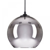 Lampa wisząca MIRROR GLOW - S srebrna 25 cm (ST-9021-chrome) - Step into Design