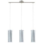 Lampa wisząca PINTO NERO dymione szkło (90305 - EGLO) - żyrandol