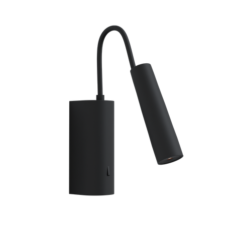 READING LIGHT LED 3W BLACK (H72 Zambelis) - Zambelis