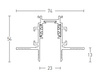MAGNETIC TRIMLESS DEEP TRACK 3M WHITE (2083W-3 Zambelis) - Zambelis