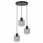Lampa wisząca SOMBRA SMOKED 3xE27 (MLP8375) - Milagro