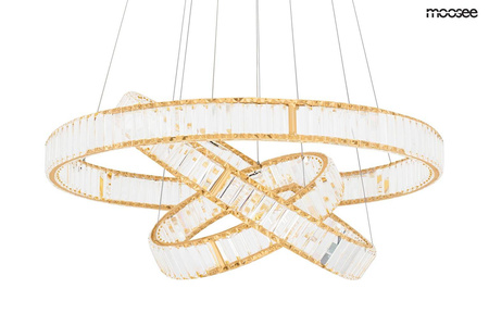MOOSEE lampa wisząca LIBERTY TRIPLES złota (MSE010100176) - Moosee