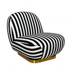 MaMaison fotel obrotowy AZURE biały /     czarny (MM001501100350) - MaMaison