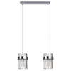 Lampa wisząca Vetro chrom 2xE14 (LP-2910/2L CH) - Light Prestige