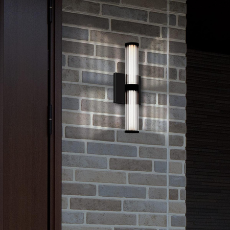 Mały kinkiet LED Fayton - Matowa czerń (QN-FAYTON-S-BK) - Quintiesse