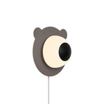 Lampa ścienna BRUNABEAR Nordlux E14 25W Metal Brązowy