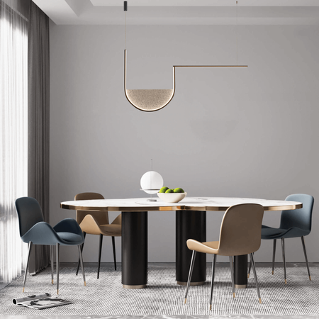 PENDANT LED LIGHT 35W 3000K,4000K BLACK-LIGHT GREY (23170 Zambelis) - Zambelis