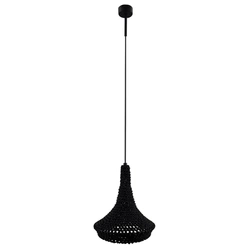 Lampa wisząca Mahaka 1 - Czarna (260 mm)   (5172) - Shilo