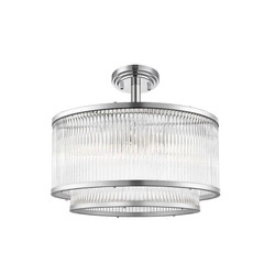 Lampa Sufitowa SERGIO Kol. Srebrny (C0528-05H-F4AC) - Zuma Line