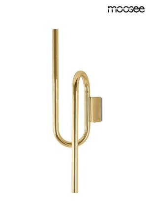 Lampa ścienna MACAROON złota (MSE010100376) - Moosee