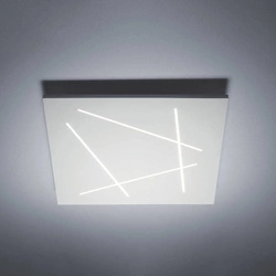 Plafon FLAT 60 cm, Kol. Biały 3000K (0002.22.BI W) - Vivida