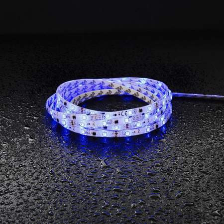 Aqualine 12V premium 5m RGB kit IP44 24W (51918) - Saxby
