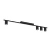 Lampa sufitowa LOGAN czarna 4 PŁ (4566) - TK Lighting