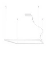 Żyrandol NELYA L biały LED 4000K (TH.156) - Thoro Lighting