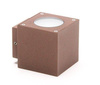 Kinkiet zewnętrzny Cubodo LED kol. brązowy (D730329)