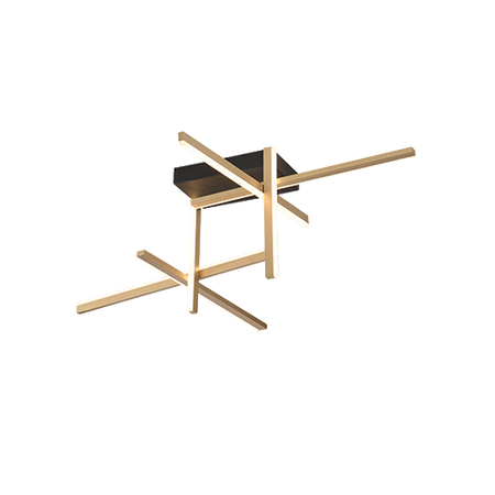 CEILING LIGHT 46W 3000K ALUMINIUM BLACKGOLD (22026 Zambelis) - Zambelis