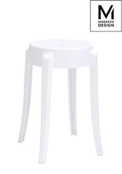 MODESTO stołek CALMAR 46 biały - polipropylen (C1070.WHITE) - Modesto Design