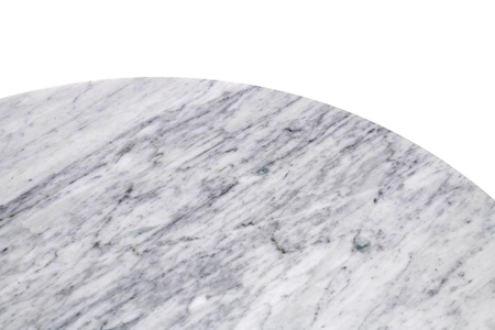 Stół TULIP MARBLE 90 CARRARA biały -      marmur, metal (GT-09M.FI90) - King Home