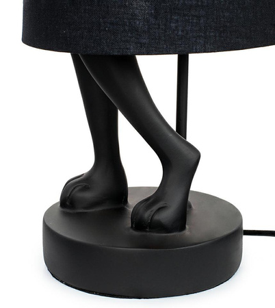 KARE lampa stołowa RABBIT 68 cm czarna (53473) - Kare Design