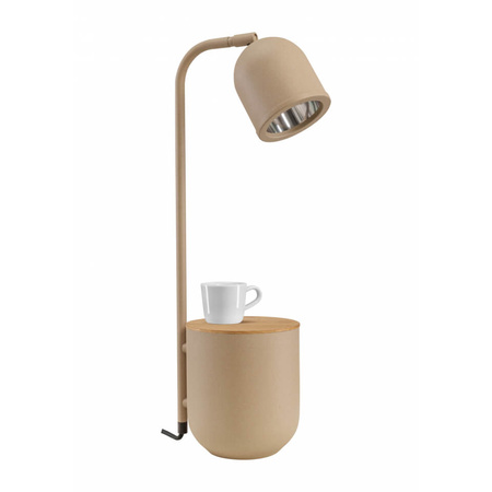 Lampa stojąca BOTANICA kolor Beżowy (41110107) - KASPA
