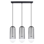 Lampa wisząca BRINA 3L czarna (SL.1334) - Sollux Lighting