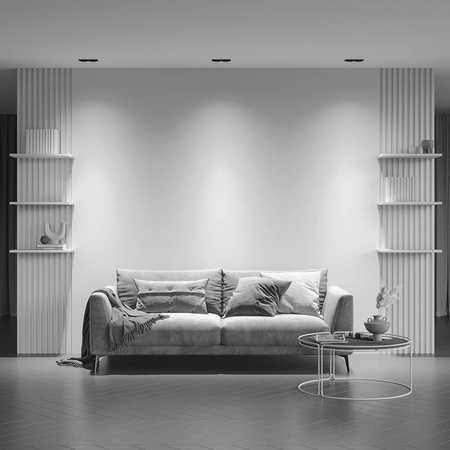 Lampa wpuszczana Hidden (DL095-02-10W3K-B) - Maytoni