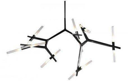 Lampa wisząca STICKS-14 czarna (ST-1001-14 black) - Step into Design