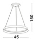 Lampa wisząca wewnętrzna BATALLAS (LE44788) - Luces Exclusivas