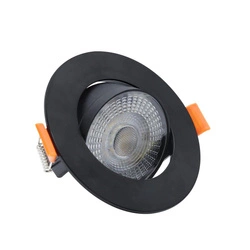 Ruchome oczko podtynkowe Plus czarne LED CCT (LP-1506/1RS BK) - Light Prestige
