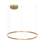PENDANT LIGHT 84W 3000K ALUMINIUM & ACRYLIC GOLD (22241 Zambelis) - Zambelis