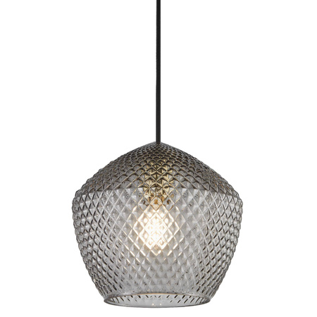Lampa wisząca ORBIFORM Nordlux E27 40W Szkło Szary