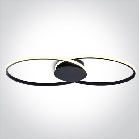 MER 3 lampa sufitowa czarny (63154C/B/W) - One Light