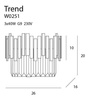 Kinkiet TREND (W0251) - Maxlight