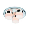 Lampa sufitowa Pure 3lt flush IP44 28W (34200) - Saxby