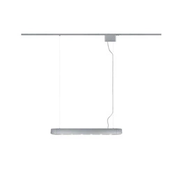 URail Zwis Barre max. 6x10W GU10 Chrom Mat 230V Aluminium (PL96959) - PAULMANN